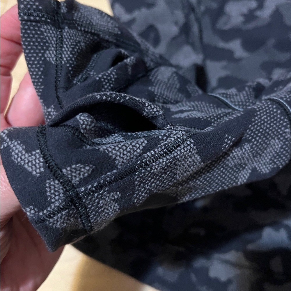 lululemon athletica Black Camo Long Sleeve Top - Picture 8 of 13